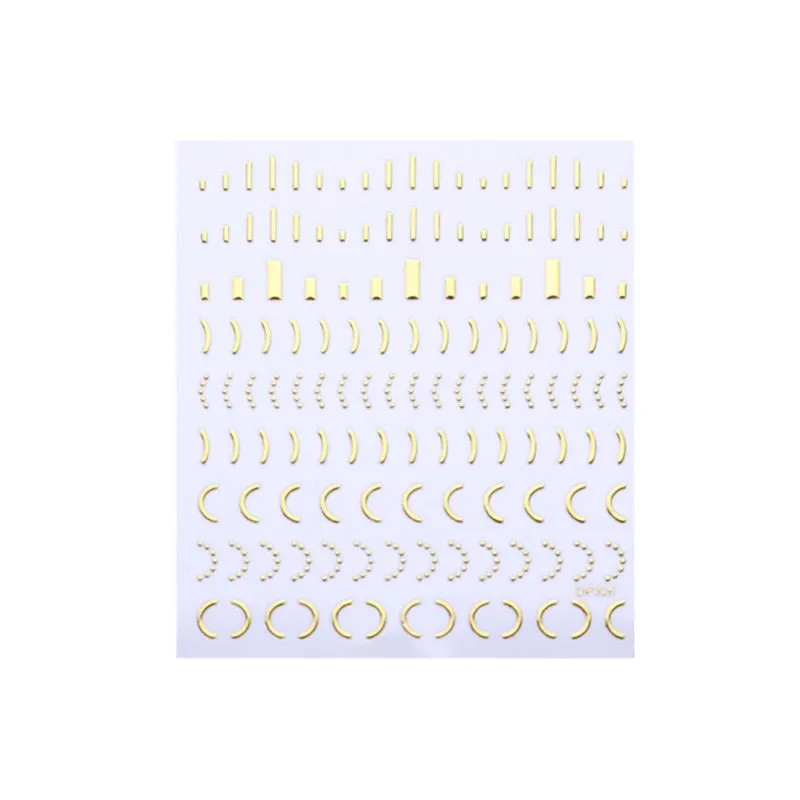 1 Sheet Butterfly Stars Series Nail Sticker Flower Leaves Slider Transfer Nail Decals Decoration Nail Art DIY Accessories-Nail Inspo