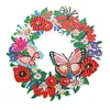 DIY Spot Drill Garland 5D Crystal Diamond Painting Art Wreath