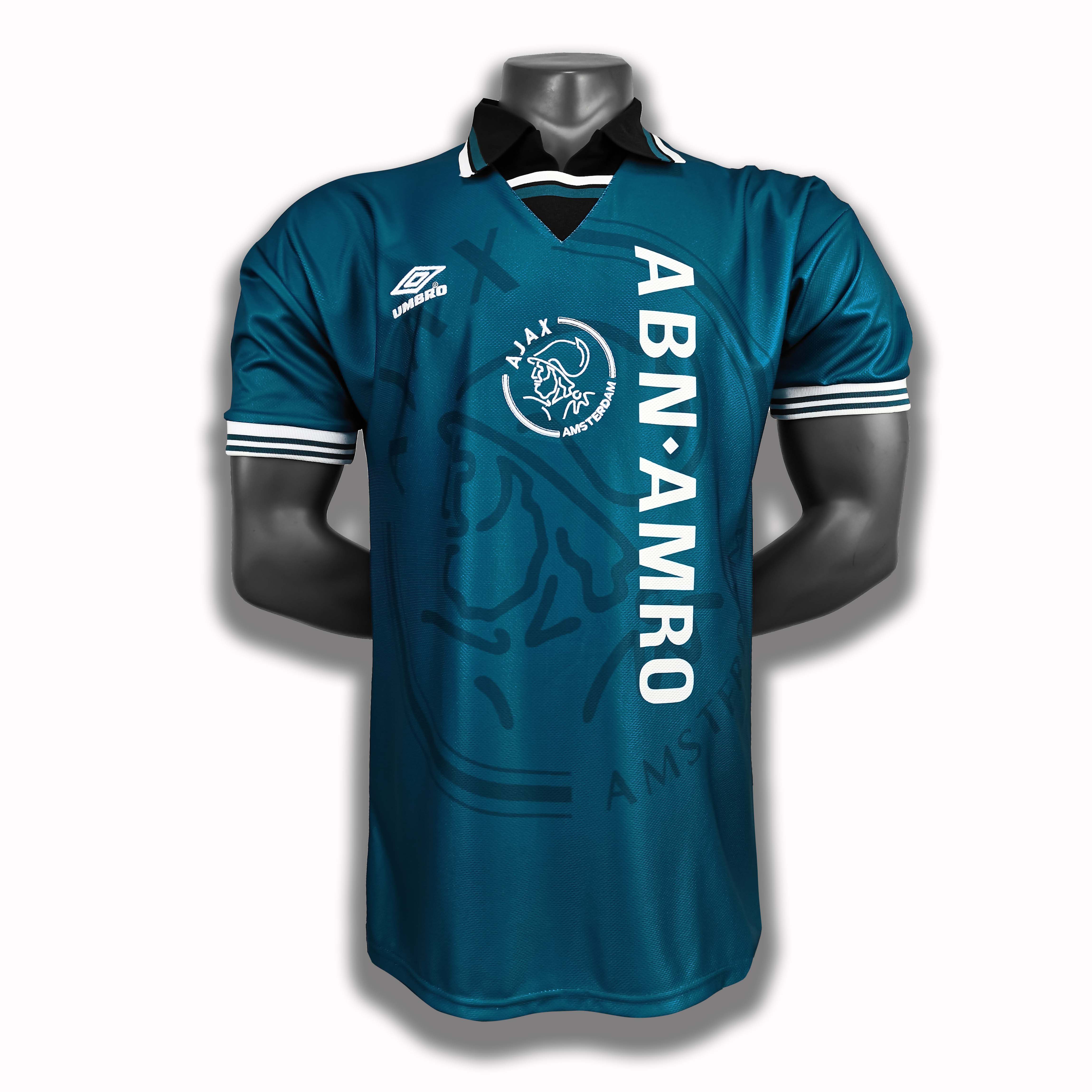 1995-1996 Retro Ajax Amsterdam Away Football Shirt 1:1 Thai Quality