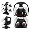 RGB Game Controller Holder Gaming Headphones Stand for Switch PS Xbox Gamepad