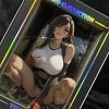 KKCCUS-004 & 005 & 006 Tifa Lockhart 3D Card Stand Display - (FF7) Final Fantasy VII - B&W Studio