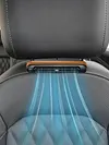 2Pcs Car Rear Seat Headrest Cooling Fan USB Powered Fan Car Interior Accessories