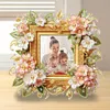 DIY Special Shape Diamond Painting Creative Flower Art Photo Frame Kit