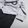 Kid Baby Boy Gentleman Romper Jumpsuit Bodysuit Party Suit Clothes Outfit 0-24M - honeylives