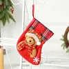 Christmas gift bag candy bag Santa Claus socks decoration Christmas tree pendant