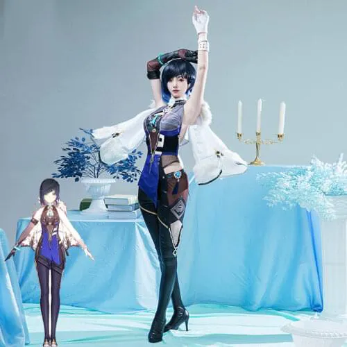 Genshin Toys Yelan Cosplay Costume