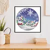 Stamped Cross Stitch-Winter Scenery(35*35cm)