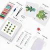 12pcs Potted Plant 5D DIY Square Drill Diamond Painting Kits for Adults Beginners Home Decor Diamonds Paintings Gem Art 5.91x7.09in