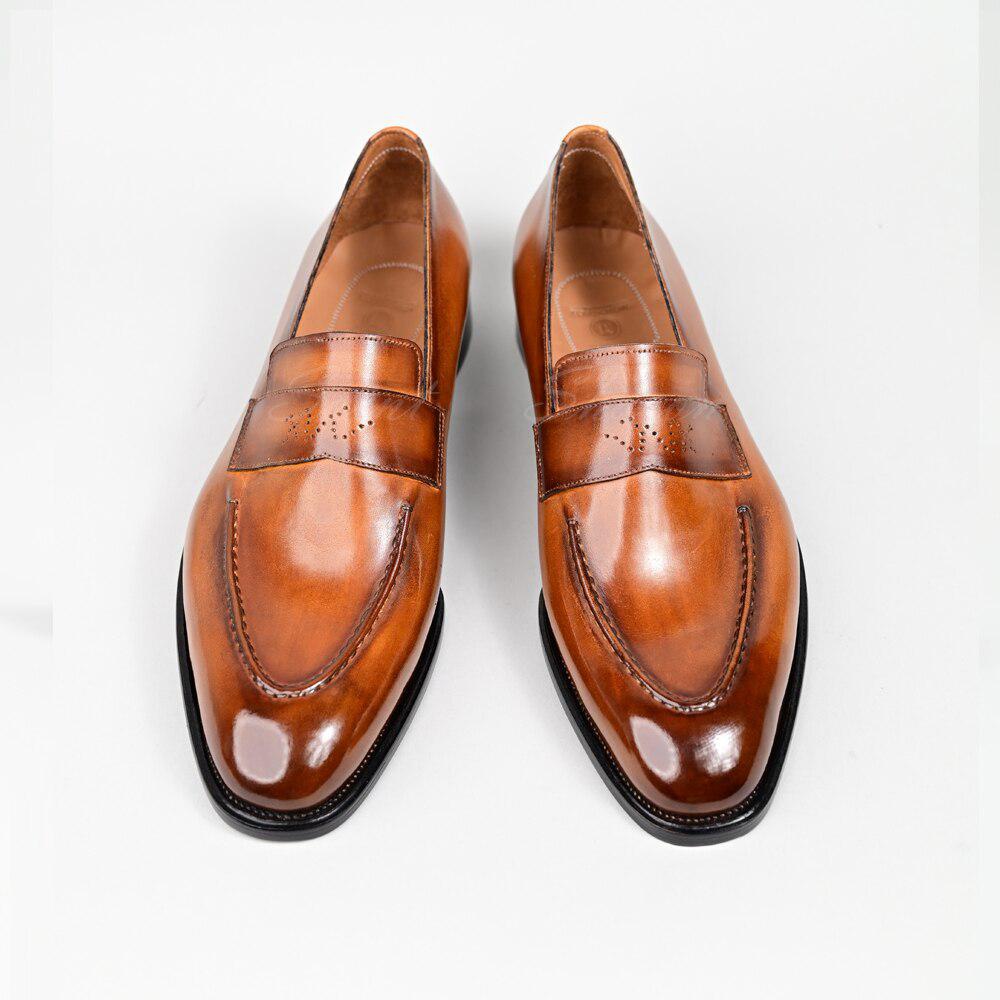 Men's Leather Shoes Loafers Leather Banquet Shoes Wedding Leather Shoes