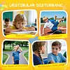 [US Local Warehouse] 360 Rotating Gyro Spun Chair for Kids PE Rotating Sensory Seat Swivel Gyro Chair for Backyard Fun and Outdoor Play Playground or Mall