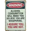 Warning - Vintage Metal Signs - 20*30cm/30*40cm - Warning