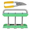 [US Local Warehouse] Sheet Metal Bender One Station Disc Sheet Metal Bending Machine Plate Folding Machine Drip Folding Tool For Rain Diverter & Making Folding Edges