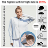 [50 times sun protection] Lightweight sun protection clothing for men and women