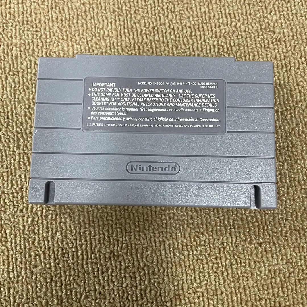 Alien vs Predator SNES For Super Nintendo Entertainment System - 16 Bit US Version Game Cartridge