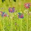 6Pcs Flower HummingbirdDIY Diamond Painting Kits Garden Stakes Diamond Art Kits