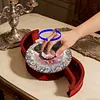 DIY Wooden Diamond Art Painting Storage Box Kit with Rotate Lid Diamond Art Painting Holder Box for Adults Beginners Home Office Decor