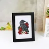 16pcs Demon DIY Mini Round Diamond Painting Set 12x17cm