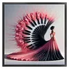 (Counted/Stamped)Piano Girl-11CT Cross Stitch 40*40cm