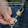 Magnetic Mini Carabiner Buckle Hook Stainless Steel Fishing Climbing Acessories