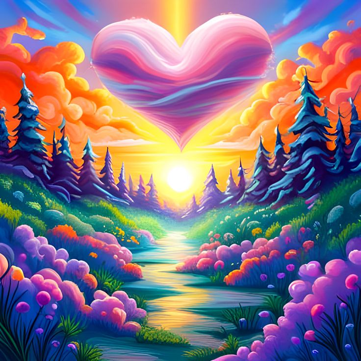  Colourful World 40*40CM (Canvas)AB Round Drill Diamond Painting gbfke