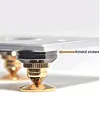 4pcs Speaker Spikes Stand CD Subwoofer Amplifier Turntable Isolation Feet