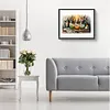 (US Local)Paint By Numbers Kit On Canvas DIY Oil Art Flower Picture Home Wall Decor50x40cm
