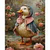 Peter Rabbit Duck-11CT Stamped Cross Stitch 40*50cm