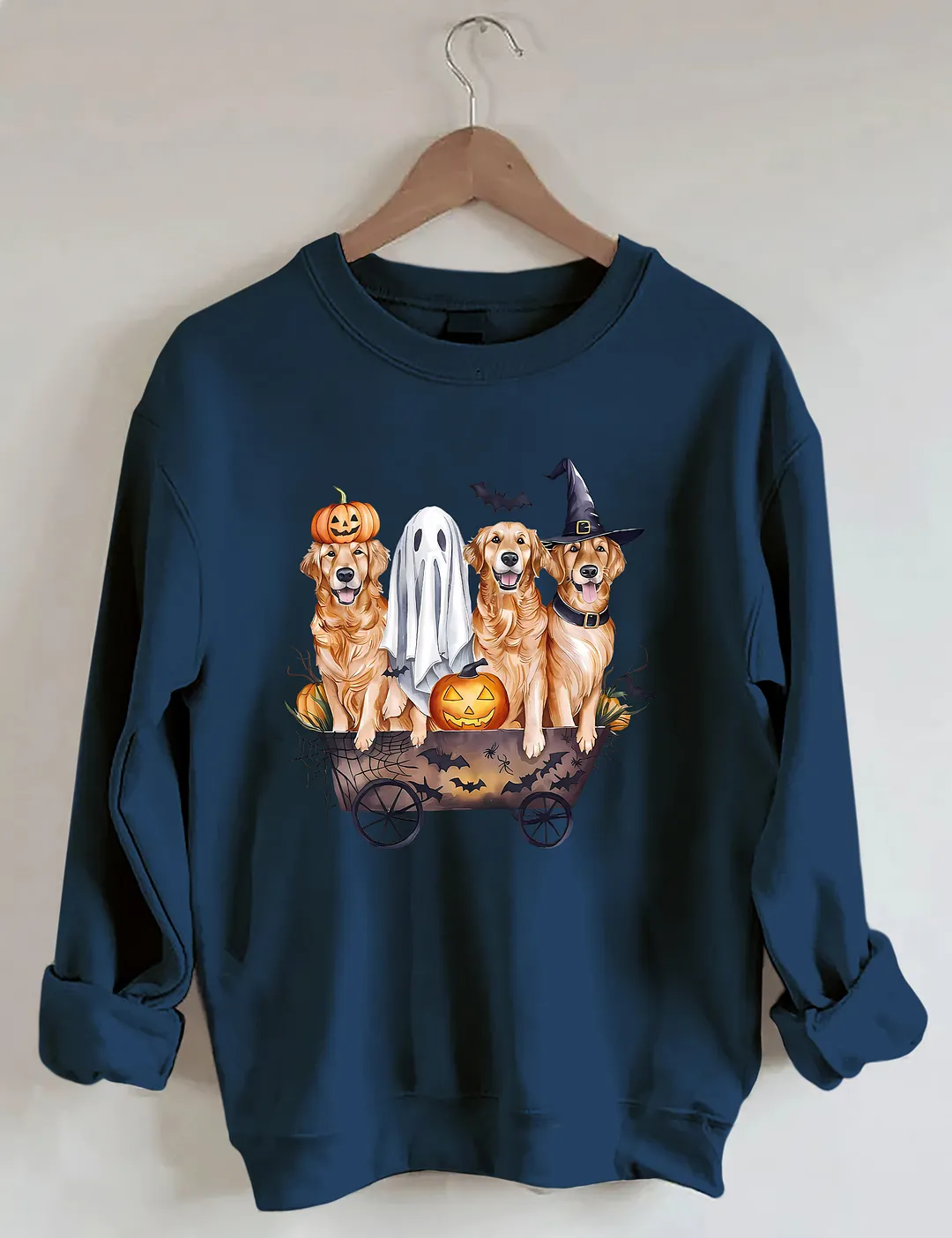 Golden Retriever Halloween Sweatshirt
