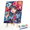 【Limited Stock Sale】Watercolor Beauty-Paint by Numbers Acrylic Painting 40*50cm(Watercolor)