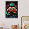 Lotus-Paint by Numbers Acrylic Painting 40*55CM