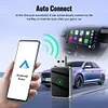2 in 1 Wireless CarPlay Android Auto Adapter Plug & Play for Factory Wired Cars