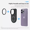 JJC Mobile Phone Filter MagSaFe Magnetic Suction System Suitable for Apple iPhone12 13 14 15 16PRO/PRO MAX Mobile Phone Lens ND Dimming Filter Black and White Soft CPL Polarizing Filter