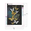 Diamond Painting-DIY Full Round Drill Butterfly