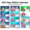 2027 Diamond Painting Monthly Calendar Kit Diamond Art Calendar for DIY Crafts