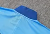 Joyfball 2024/2025 Chelsea Long Zipped Jacket Blue Soccer Jersey 1:1 Thai Quality 