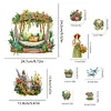 >SALE<Acrylic Garden Rocking Chair Desktop Diamond Art Kits for Home Office Decor