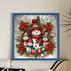 Christmas Snowman - 14CT Counted Cross Stitch - 45*45cm - Xmas