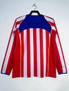 2004/2005 Retro Long sleeve Atletico Madrid Home Soccer Jersey 1:1 Thai Quality love fball