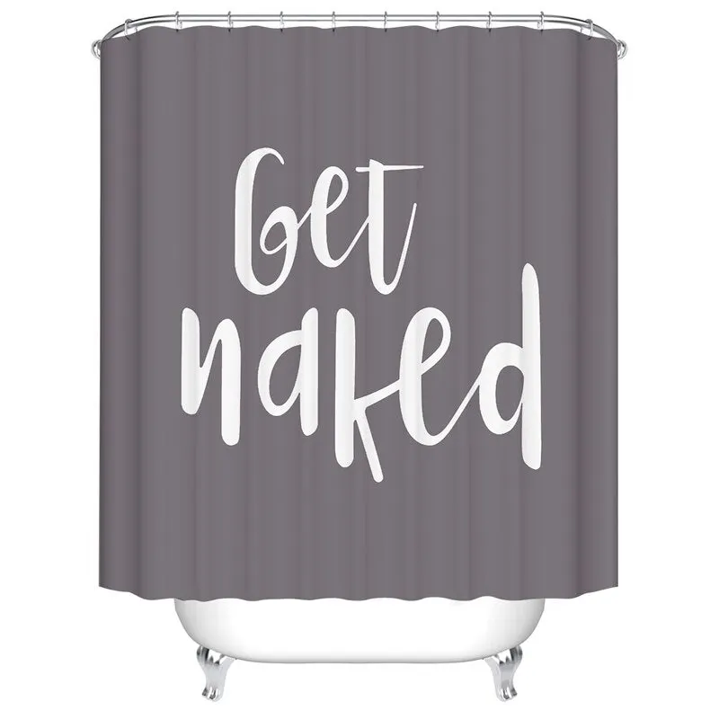 Animals Elephant Shower Curtain Bathroom Waterproof Polyester Shower Curtain Elephant Printed Curtains for bathroom shower