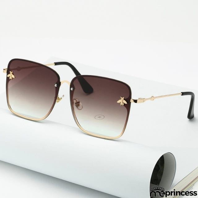 Rimless Square Sunglasses