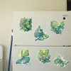 6PCS Diamond Painting Magnets Refrigerator for Adults Kids (Green Butterfly)