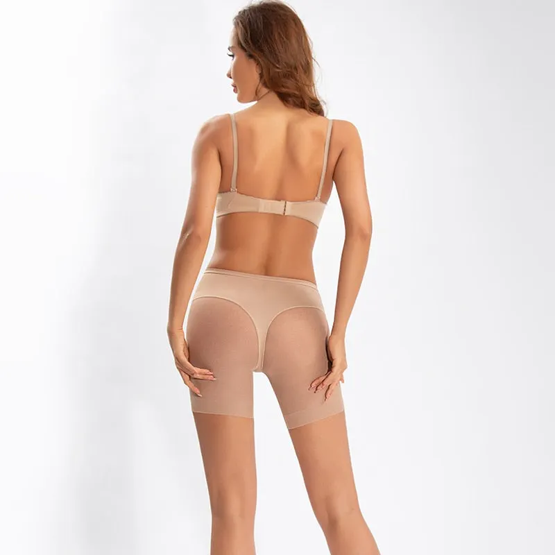 COLORIENTED New Great Panties for Sexy Ladies High Stretch Seamfree Women's Underpants Net Cloth Splicing Mesh Body Shaping