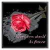 Flower - 9CT Full Beaded Cross Stitch Kit(35x35cm)