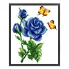 Flower - 9CT Partial Beaded Cross Stitch Kit(30x35cm)