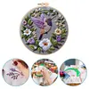 Flower Hummingbird-Embroidery Kit