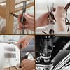 DIY screwdriver 24 in 1, switchable screwdriver shape to adapt to various home repairs, cool home repair tool box, compact and portable, does not take up space ratchet screwdriver