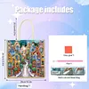 Diamond Painting Fairy Tale Town Tote Bag Handbag