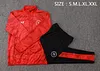Joyfball 2024/2025 Napoli Long Zipped Jacket Red Soccer Jersey 1:1 Thai Quality 