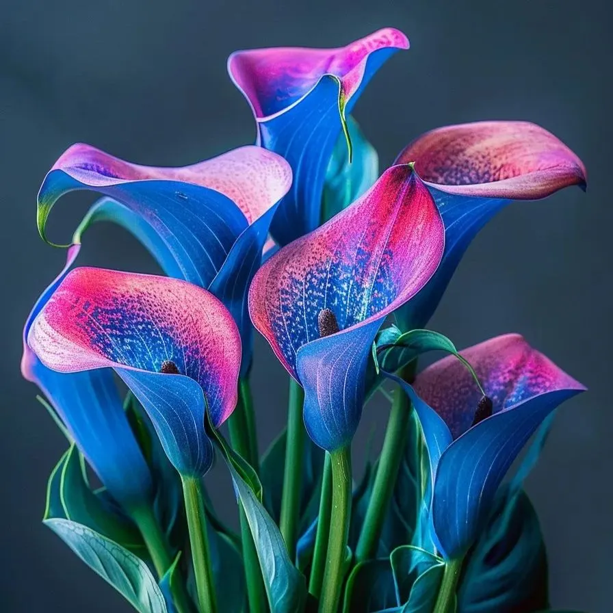 #2-Mysterious Aurora Calla Lily 🌌✨
