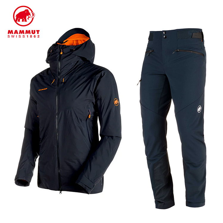 MAMMUT&reg;P&aacute;nsk&aacute; klasick&aacute; outdoorov&aacute; souprava - bunda a kalhoty, nepromokav&aacute; a větruodoln&aacute;